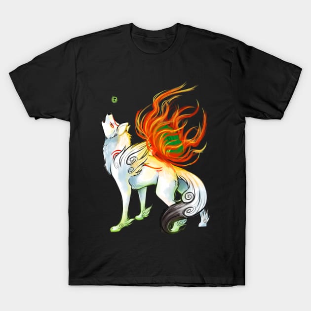 Okami T-Shirt by KaceyMeg